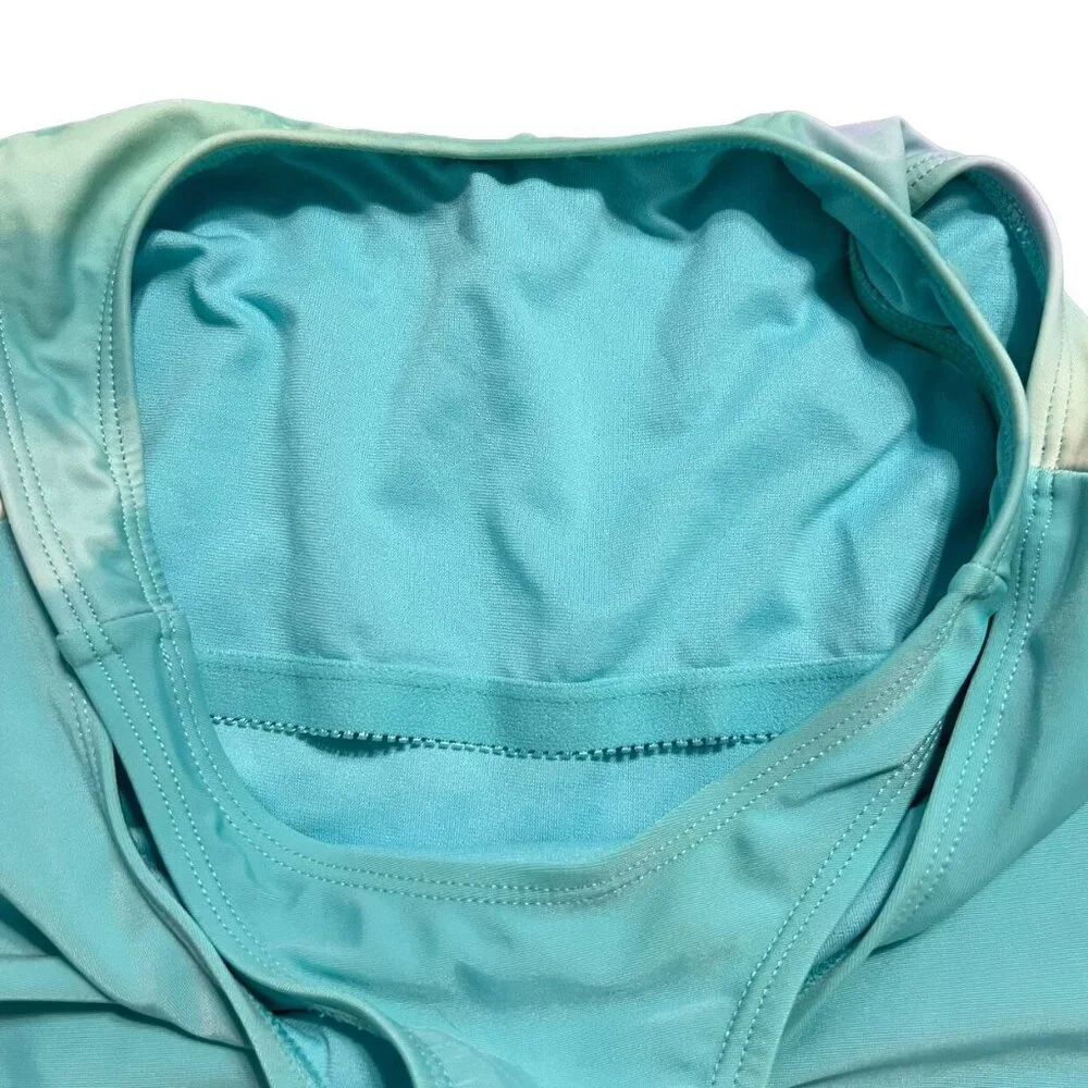 Justice Sz 14 Surf Racerback Swim Bathing Suit